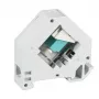 EFB FTTH Adaptador LC Singlemode para calha DIN, 2 portas, Cinzento