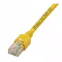 EFB-Elektronik Cabo de rede RJ45 Cat.5e SF/UTP LSZH Draka UC300 TM11 amarelo 0,15m
