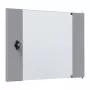 EFB Elektronik porta de vidro para armário de parede X-Rack 9U cinzento RAL 7035 (WGX-TUR09GR.G)