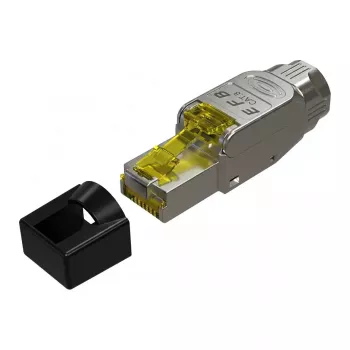 EFB ficha RJ45 STP Cat.8.1 conector de baioneta de montagem em campo (89062.1)