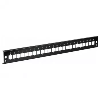 EFB painel frontal 24xE2000 duplex, E2000 Compact (RDM) versão reta preto