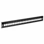 EFB painel frontal 24xE2000 duplex, E2000 Compact (RDM) versão reta preto