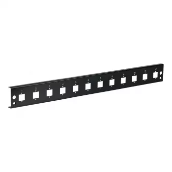 EFB painel frontal 12xE2000 duplex, E2000 Compact (RDM) versão reta preto