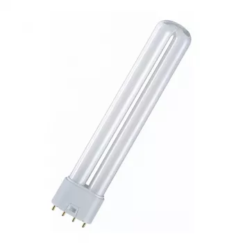 Lâmpada fluorescente compacta OSRAM DULUX L 18W/830 2G11 FS1, 18W, 1200lm, 3000K, branco quente