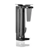 LogiLink EO0030 suporte de PC rotativo para debaixo da secretária com libertação rápida, preto, máx. 10 kg