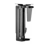 LogiLink EO0030 suporte de PC rotativo para debaixo da secretária com libertação rápida, preto, máx. 10 kg
