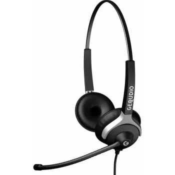 GEQUDIO WA9024 Headset com fios on-ear com microfone para Unify