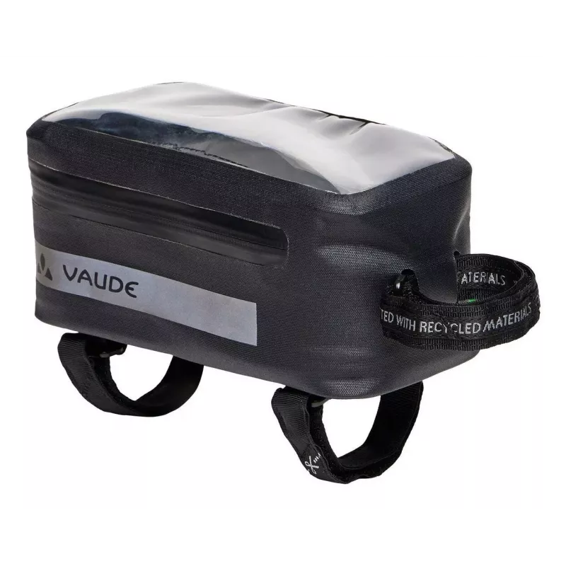 Vaude Phone Bag Proof bolsa de quadro para bicicleta - preto