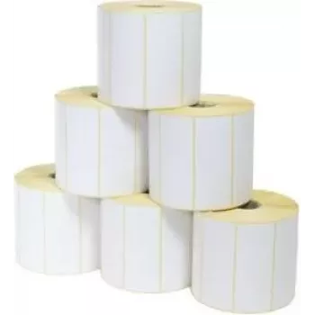 ARTDEV Rolo de etiquetas térmicas diretas 90 x 36mm, D100mm, núcleo 40, 1100 etiquetas/rolo