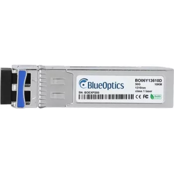 BlueOptics Alcatel-Lucent SFP-50G-LR-S Transceptor SFP56, LC Duplex, 50GBASE-LR, Fibra Monomodo, 1310nm, 10 km