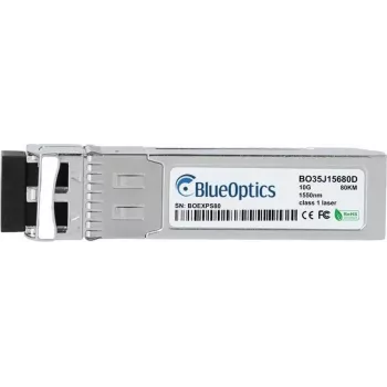 BlueOptics HPE Aruba JW148A-BO Transceptor SFP+, 10GBASE-ZR, fibra monomodo, 1550nm, 80km
