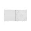 MEDIARANGE Caixa de CD Slim para armazenamento - pack de 10, transparente