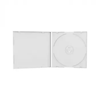 MEDIARANGE Slim Jewel Case para armazenamento de CD - embalagem de 10, transparente