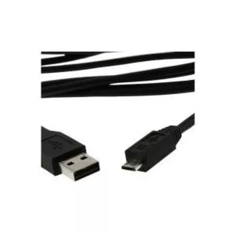 LogiLink Cabo USB 2.0 - ficha USB Type-A macho para ficha Micro-USB Type-B macho - 1,8 m - preto