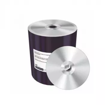 MEDIARANGE MRPL608-C DVD-R 4,7 GB 16x imprimível por jato de tinta branco 100 discos spindle