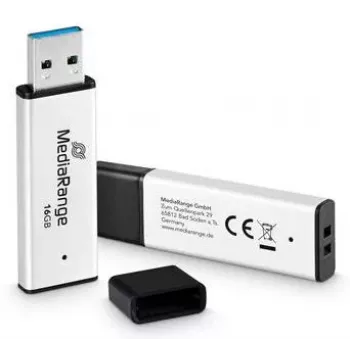 MEDIARANGE MR1899 USB 3.2 16GB Pen Drive prateada