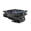 Akasa ALUCIA H6L M2 dissipador de CPU low-profile – 120 mm, preto/azul