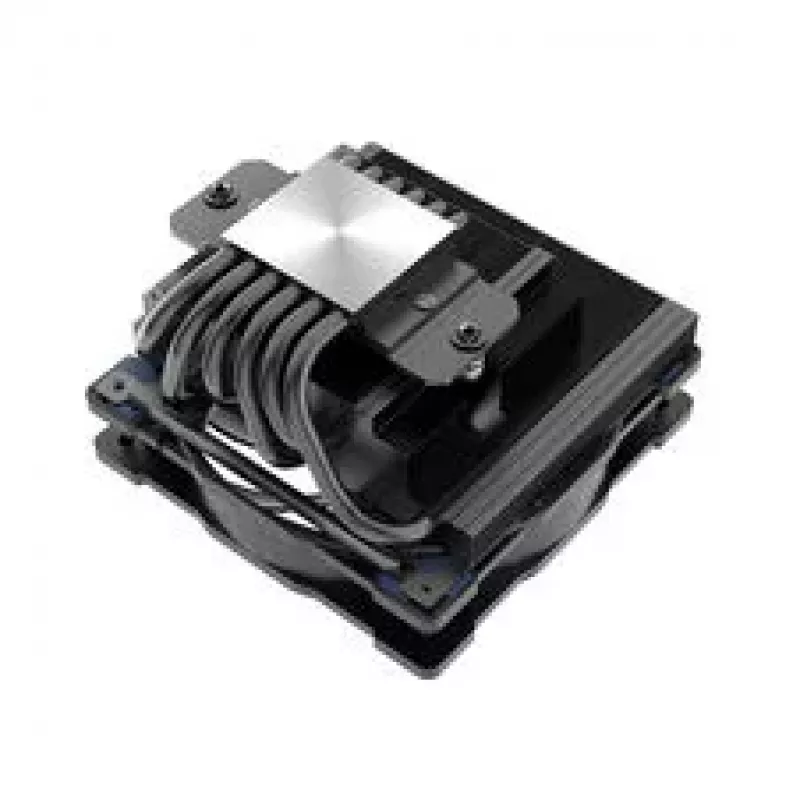 Akasa ALUCIA H6L M2 dissipador de CPU low-profile – 120 mm, preto/azul