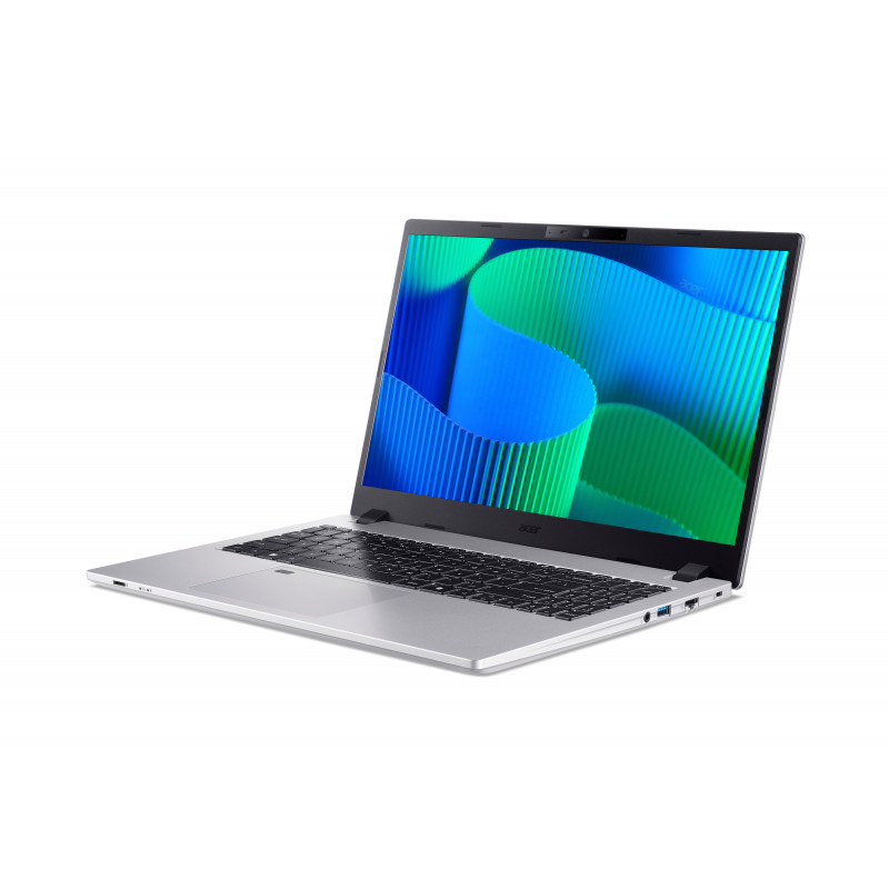 Portátil Acer TravelMate P2 15 C5-120U - 15,6 inch Full HD IPS, Intel Core Ultra 5 120U, 16GB DDR5, 512GB SSD, Windows 11 Pro, Steel Gray