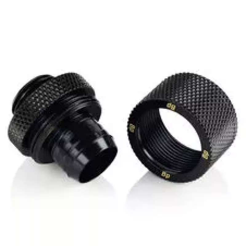 Bitspower G1/4 Compression-Fitting CC4 Ultimate para 16/10mm - Preto Mate