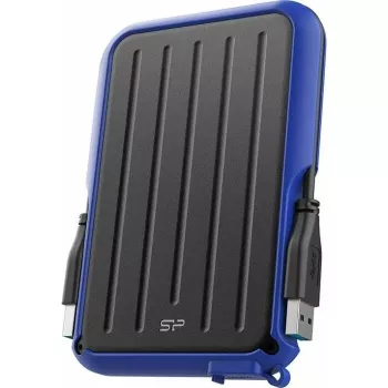 Disco rígido externo Silicon Power Armor A66 5TB 2,5 polegadas USB 3.2 Gen 1 IPX4 azul
