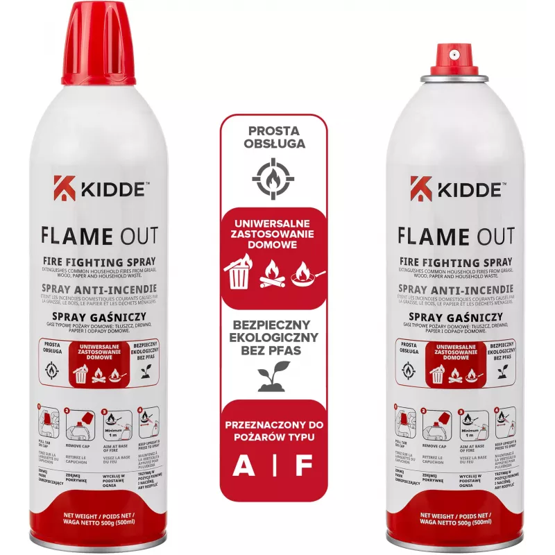 Spray extintor Kidde KFS-500 Flame Out 500 ml
