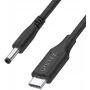Cabo de alimentação UNITEK USB-C para DC para Lenovo 65W, 1,8m, preto