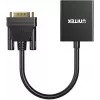 Adaptador UNITEK VGA para HDMI Full HD 1080p preto 15cm