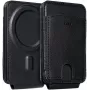 Suporte de cartões magnético LAUT MAGADD para iPhone MagSafe - preto
