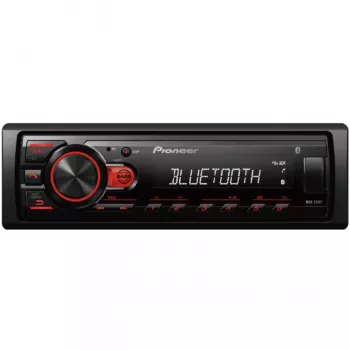 Pioneer MVH-230BT Rádio de automóvel Bluetooth sem mecanismo com USB e AUX
