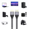 Cabo USB-C para USB-A Wozinsky 1 m prateado nylon entrançado
