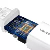 Fonte de alimentação Wozinsky WGWCW 20W USB-A USB-C - branco