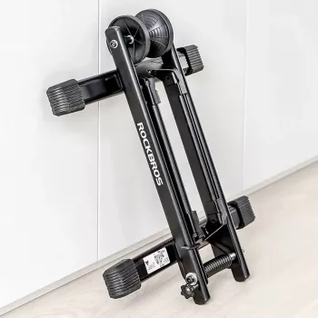 Suporte de bicicleta dobrável ROCKBROS - preto, universal para rodas de 20-29 polegadas, capacidade de 25 kg