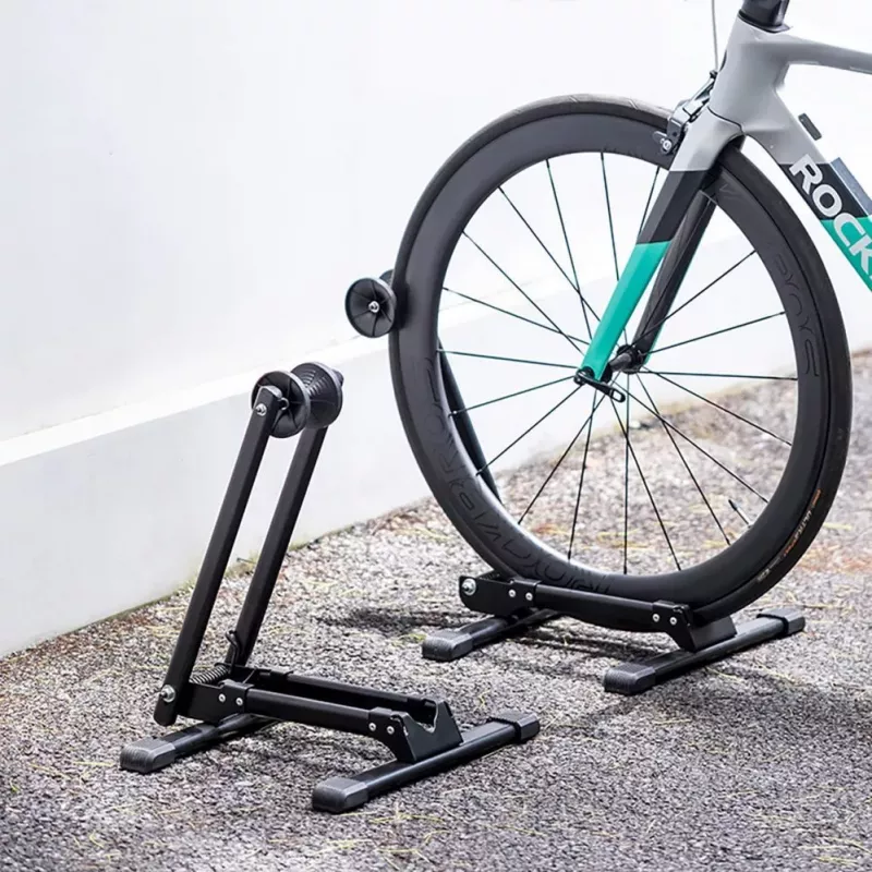 Suporte de bicicleta dobrável ROCKBROS - preto, universal para rodas de 20-29 polegadas, capacidade de 25 kg