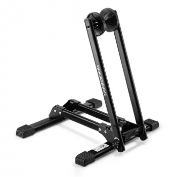 Suporte de bicicleta dobrável ROCKBROS - preto, universal para rodas de 20-29 polegadas, capacidade de 25 kg