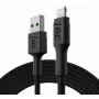 Green Cell PowerStream KABGC21 Cabo USB-A para Lightning, 1,2 m, preto