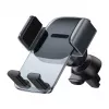 Suporte de telemóvel para grelha com fixação Baseus Easy Control (preto)