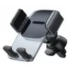 Suporte de telemóvel para grelha com fixação Baseus Easy Control (preto)