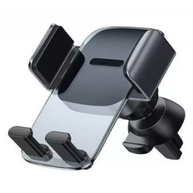 Suporte de telemóvel para grelha com fixação Baseus Easy Control (preto)
