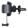 Suporte de telemóvel para grelha com fixação Baseus Easy Control (preto)