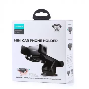 Suporte de telemóvel para automóvel Joyroom para painel de bordo preto (JR-ZS283)