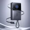 Powerbank Joyroom JR-PR1 10000mAh 22,5W com cabo USB-C retrátil integrado preto