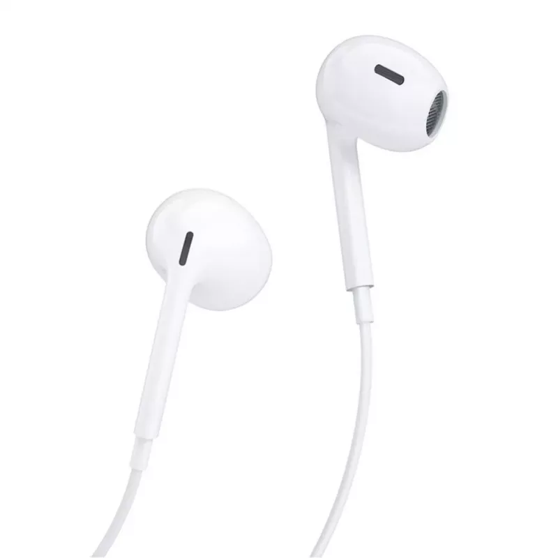 Auscultadores in-ear Dudao X14PRO com ficha jack 3,5 mm, branco