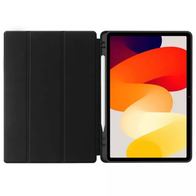 Tech-Protect SmartCase Capa com suporte para caneta para Xiaomi Redmi Pad SE 11, preta