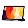 Tech-Protect SmartCase Capa com suporte para caneta para Xiaomi Redmi Pad SE 11, preta