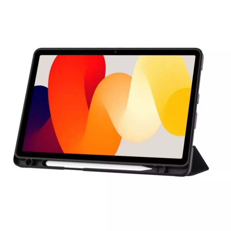 Tech-Protect SmartCase Capa com suporte para caneta para Xiaomi Redmi Pad SE 11, preta