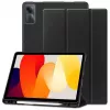 Tech-Protect SmartCase Capa com suporte para caneta para Xiaomi Redmi Pad SE 11, preta