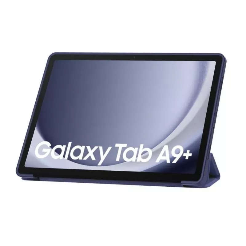 Capa Tech-Protect Samsung Galaxy Tab A9 Plus 11 polegadas X210 / X215 / X216 SmartCase azul-marinho
