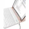 Tech-Protect SC Pen + Capa com teclado para iPad 10.9" (10.ª geração, 2022) / 11" (2025), rosa