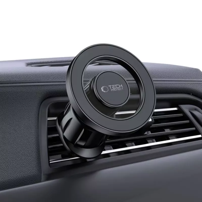 Suporte magnético para automóvel TECH-PROTECT N51 MagSafe para saída de ar preto